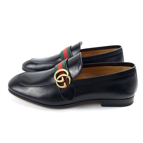 gucci black loafers ebay